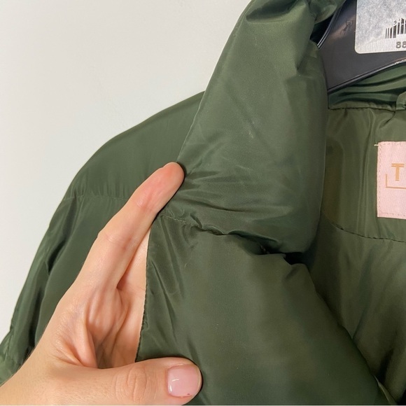 Toast Society Jupiter Puffer Jacket in Khaki Size S - Picture 12 of 16